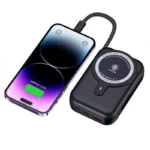 پاوربانک مگسیف موناکو 20000 میلی آمپر گرین Green Monaco Magsafe 20000mAh PowerBank