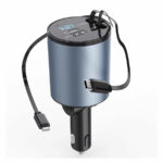 شارژر فندکی فست شارژ گرین لاین مدل Green lion 4 in 1 car charger