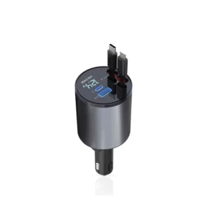شارژر فندکی فست شارژ گرین لاین مدل Green lion 4 in 1 car charger