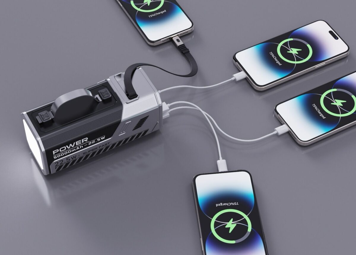 پاوربانک 50000 گرین لاین مدل پاورمکس Green lion power max 22.5w