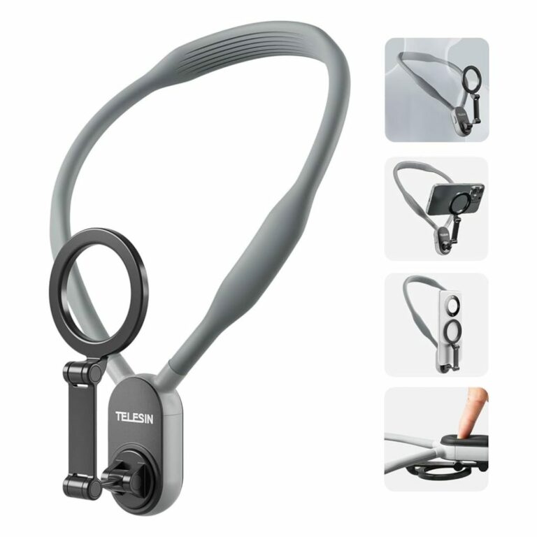 هولدر گردنی مگنتی تلسین TELESIN magnetic neck holder