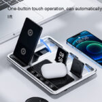 شارژر وایرلس 4 کاره گرین لاین مدل Green lion 4 in1 wireless charging station