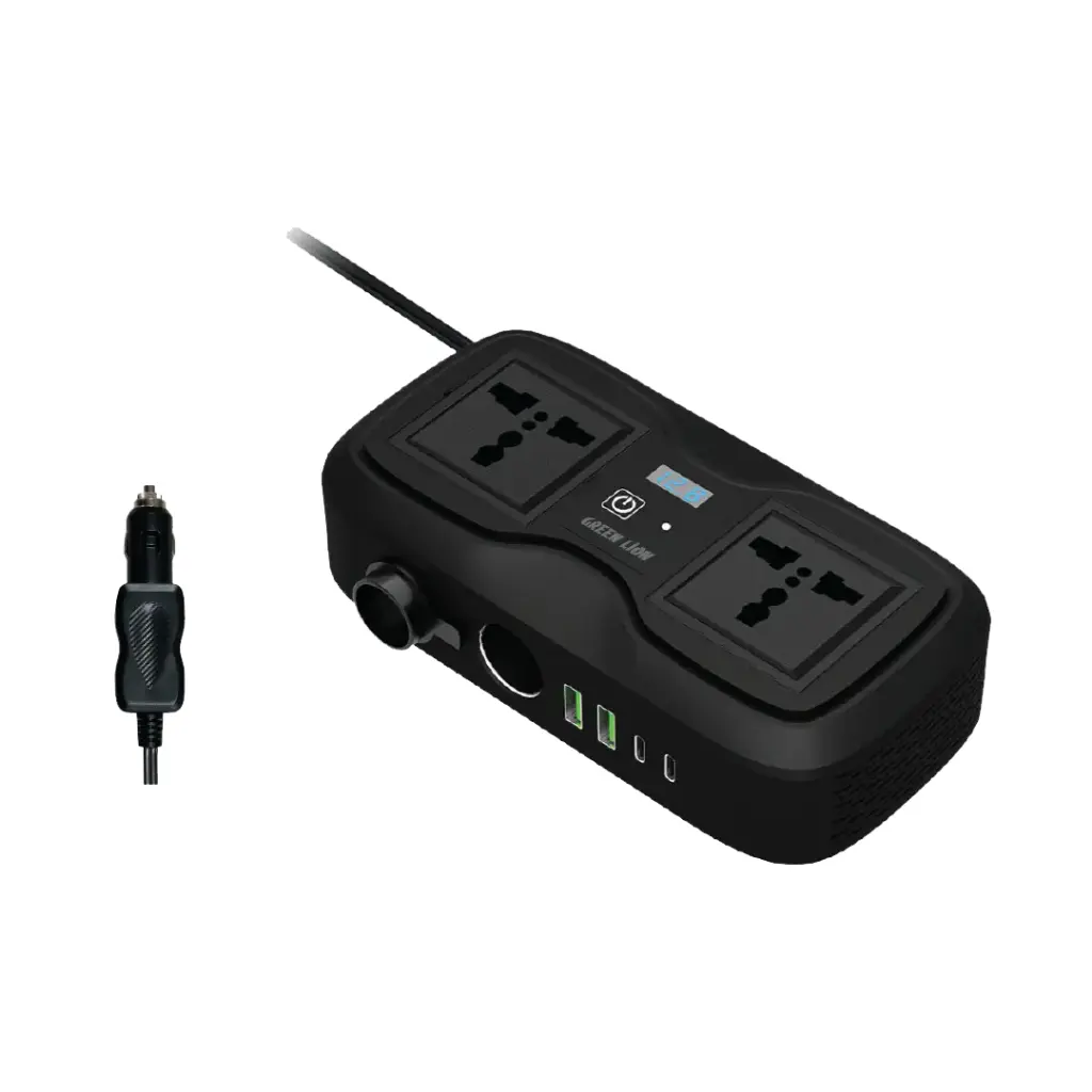 اینورتر 200 وات گرین لاین مدل Green Lion GC-233 Power Inverter