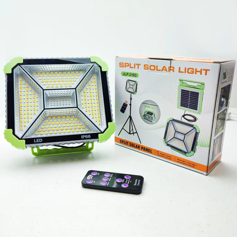 چراغ کمپینگ خورشیدی مدل SPLIT SOLAR LIGHT JLP-2193