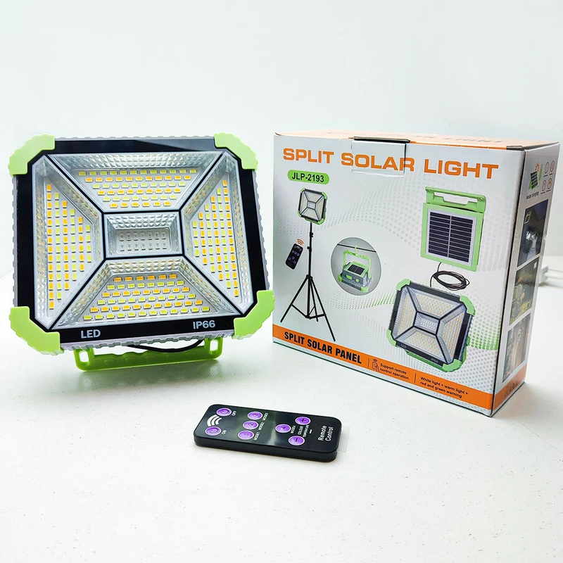 چراغ کمپینگ خورشیدی مدل SPLIT SOLAR LIGHT JLP-2193