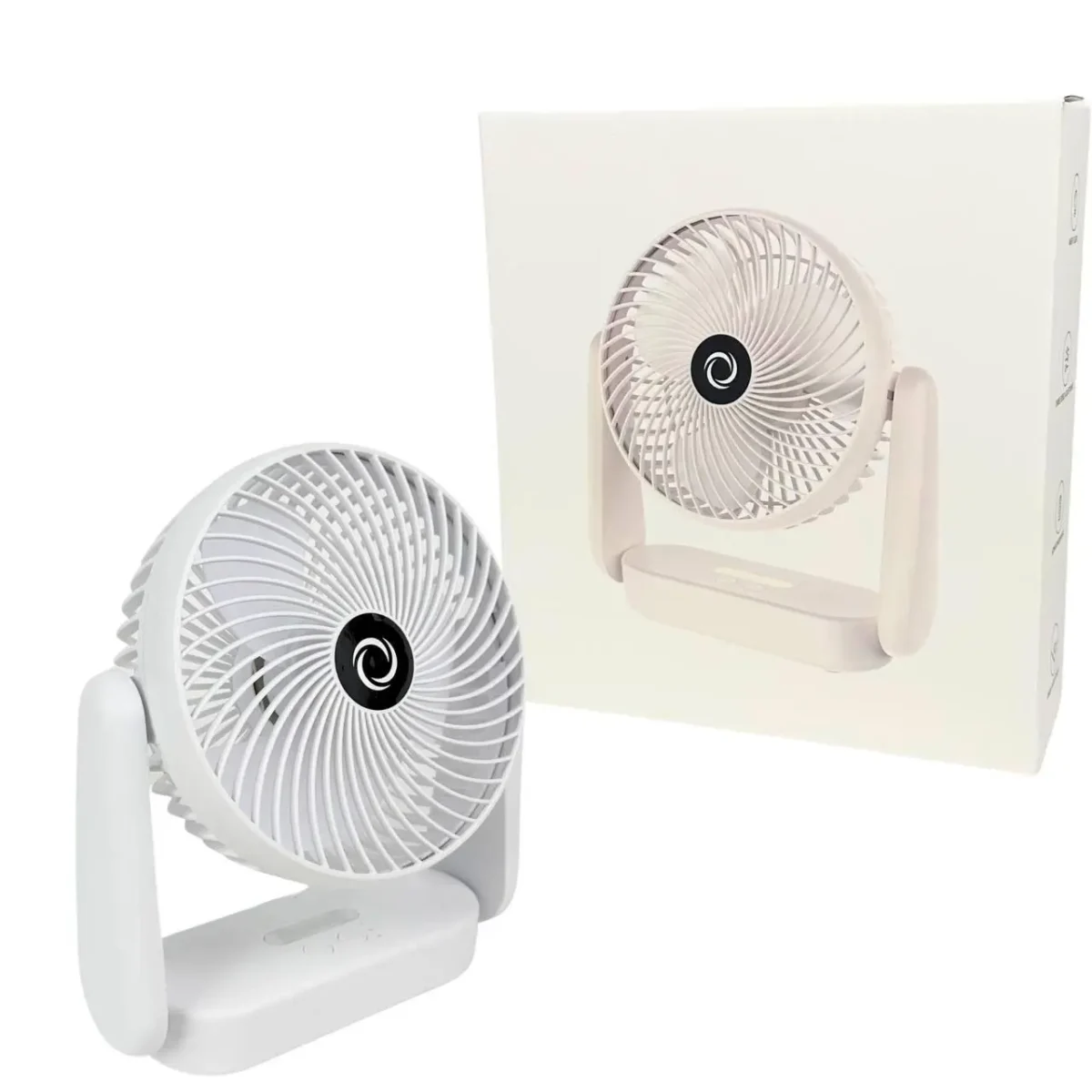 پنکه رومیزی شارژی مدل Rechargeable desktop fan model A8802