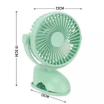 پنکه شارژی رومیزی مدل Rechargeable desktop fan model F2