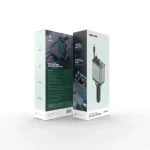 شارژ فندکی 90 واتی گرین لاین Green Lion RETRACTABLE 90W CAR CHARGER