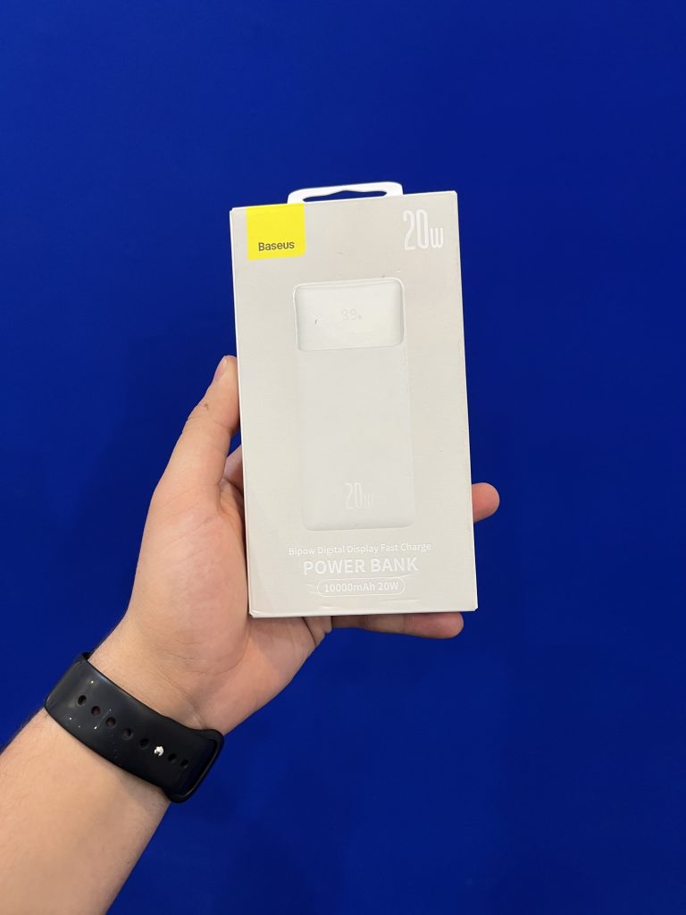 پاوربانک باسئوس 10000 میلی آمپر 20 وات POWER BANK MODEL BASEUS 10000MA 20W