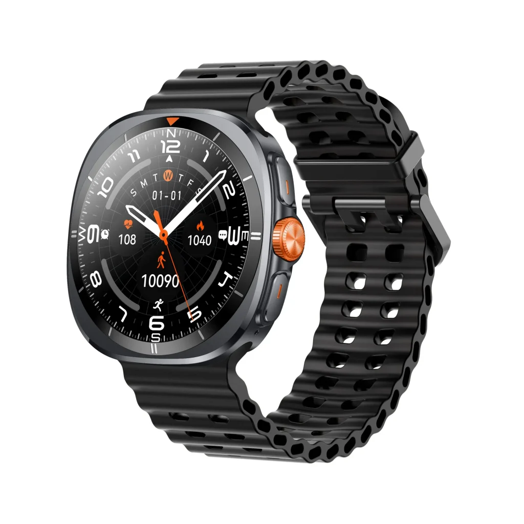 ساعت هوشمند امولد از برند آمریکایی مکسول مدل TITAN AMOLED smartwatch from the American brand Maxwell, model TITAN